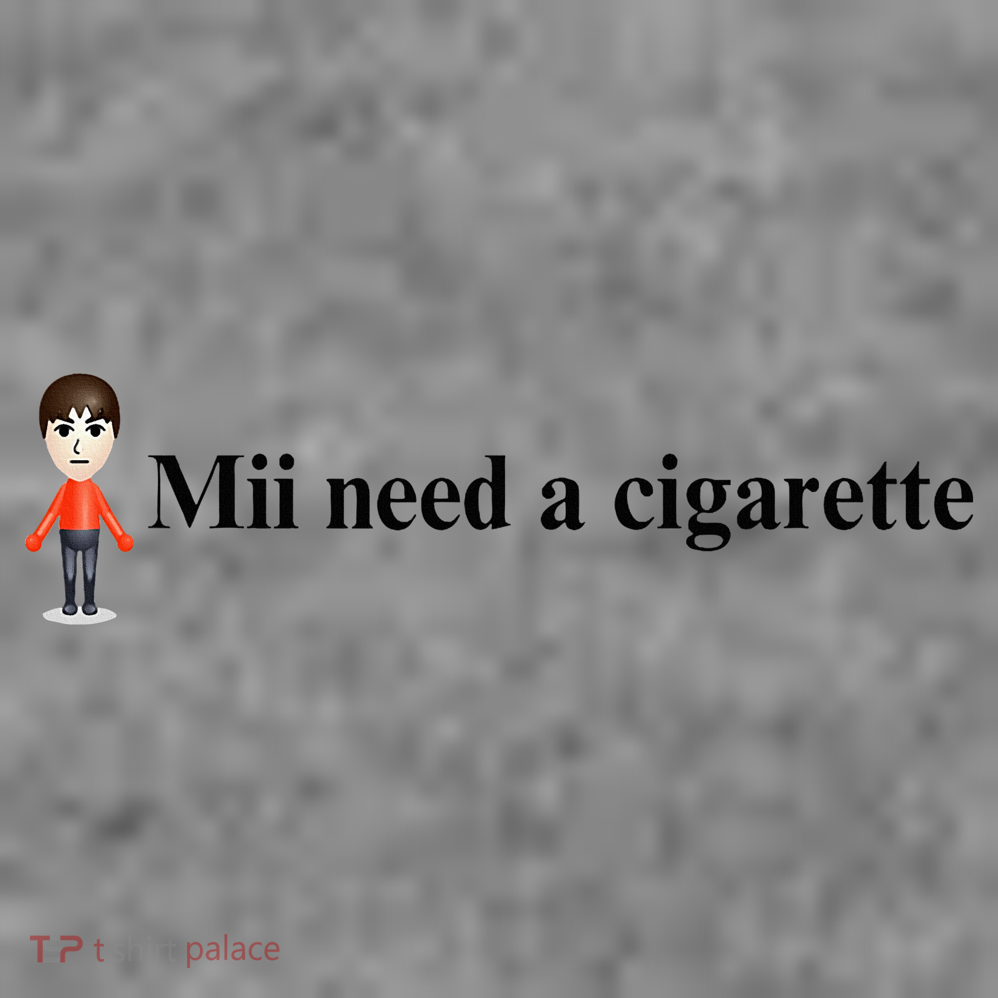 Mii Need A Cigarette Toddler Hoodie