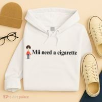 Mii Need A Cigarette Hoodie thumb 4