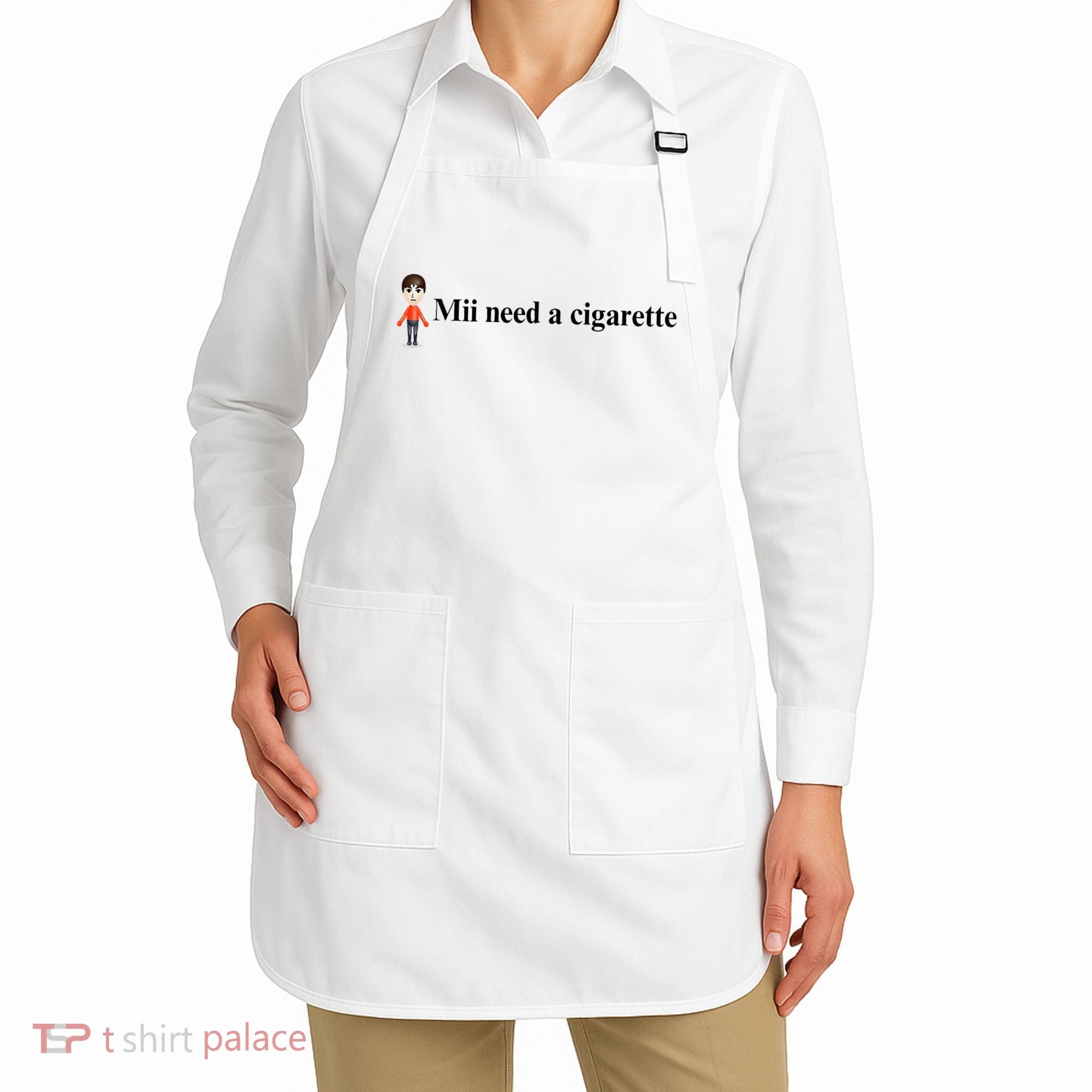 Mii Need A Cigarette Apron