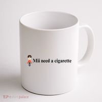Mii Need A Cigarette Coffee Mug thumb 1