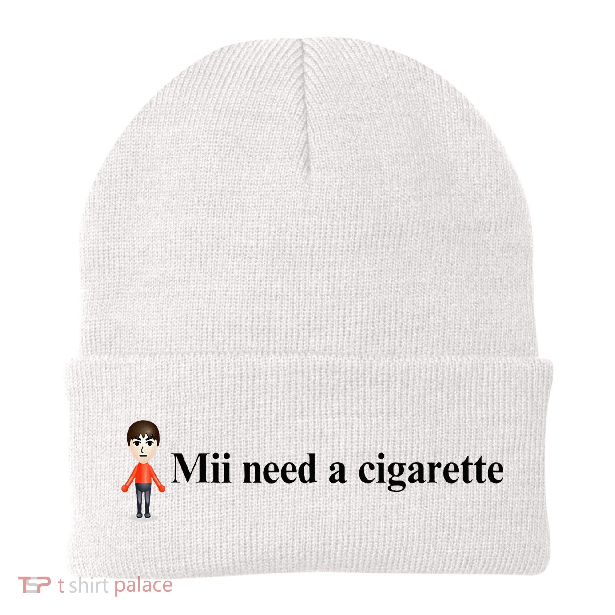 Mii Need A Cigarette Beanie
