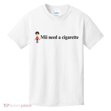Mii Need A Cigarette Kids T-Shirt