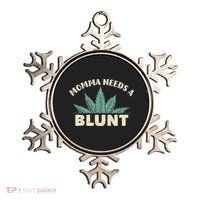 Momma Needs A Blunt Stoner Mom Cannabis Weed Smoker Gift Ornament thumb 0