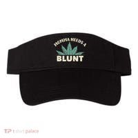Momma Needs A Blunt Stoner Mom Cannabis Weed Smoker Gift Visor thumb 0