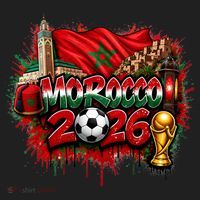 MOROCCO North America Soccer Tournament 2026 Women's Sweatshirt thumb 2
