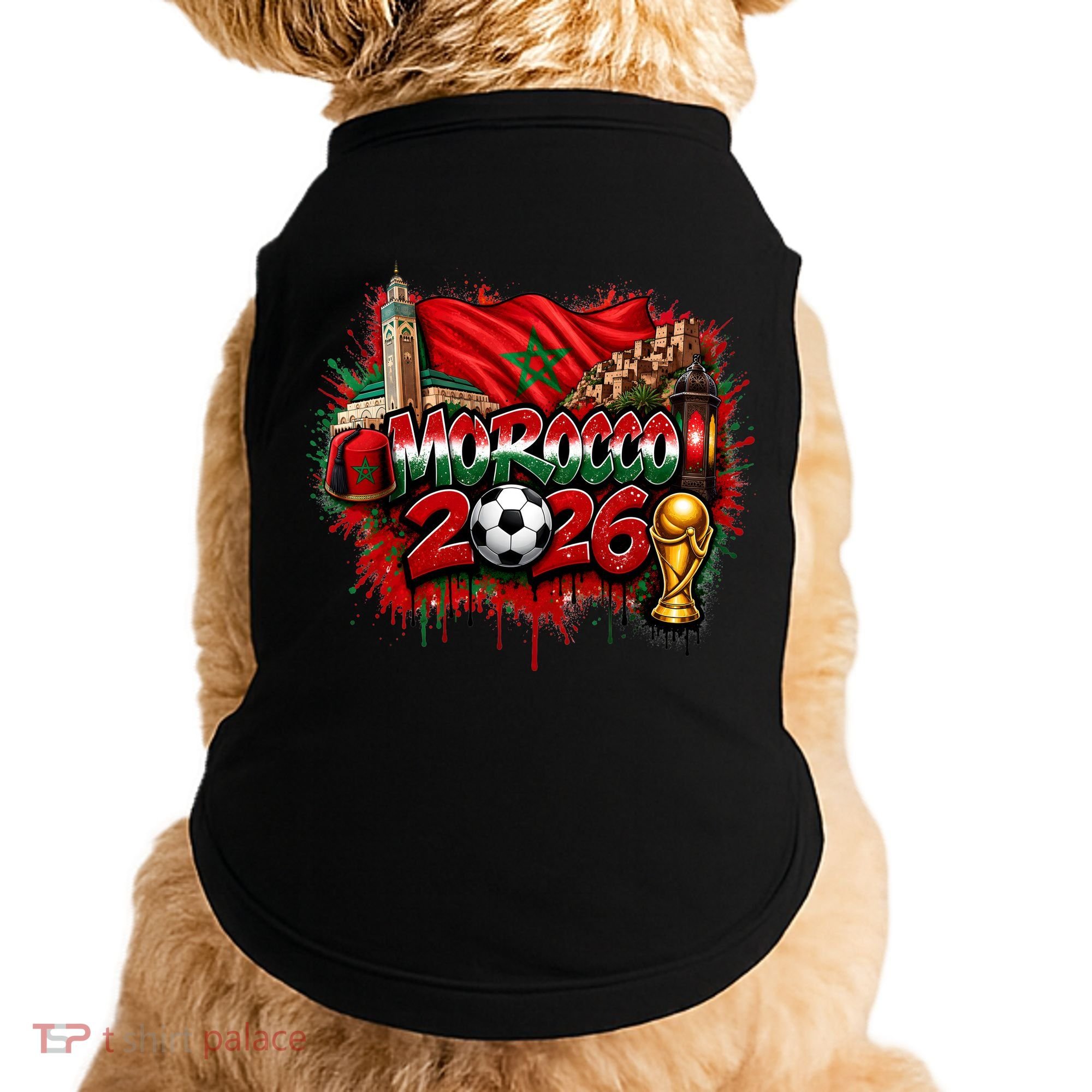 MOROCCO North America Soccer Tournament 2026 Doggie Tank