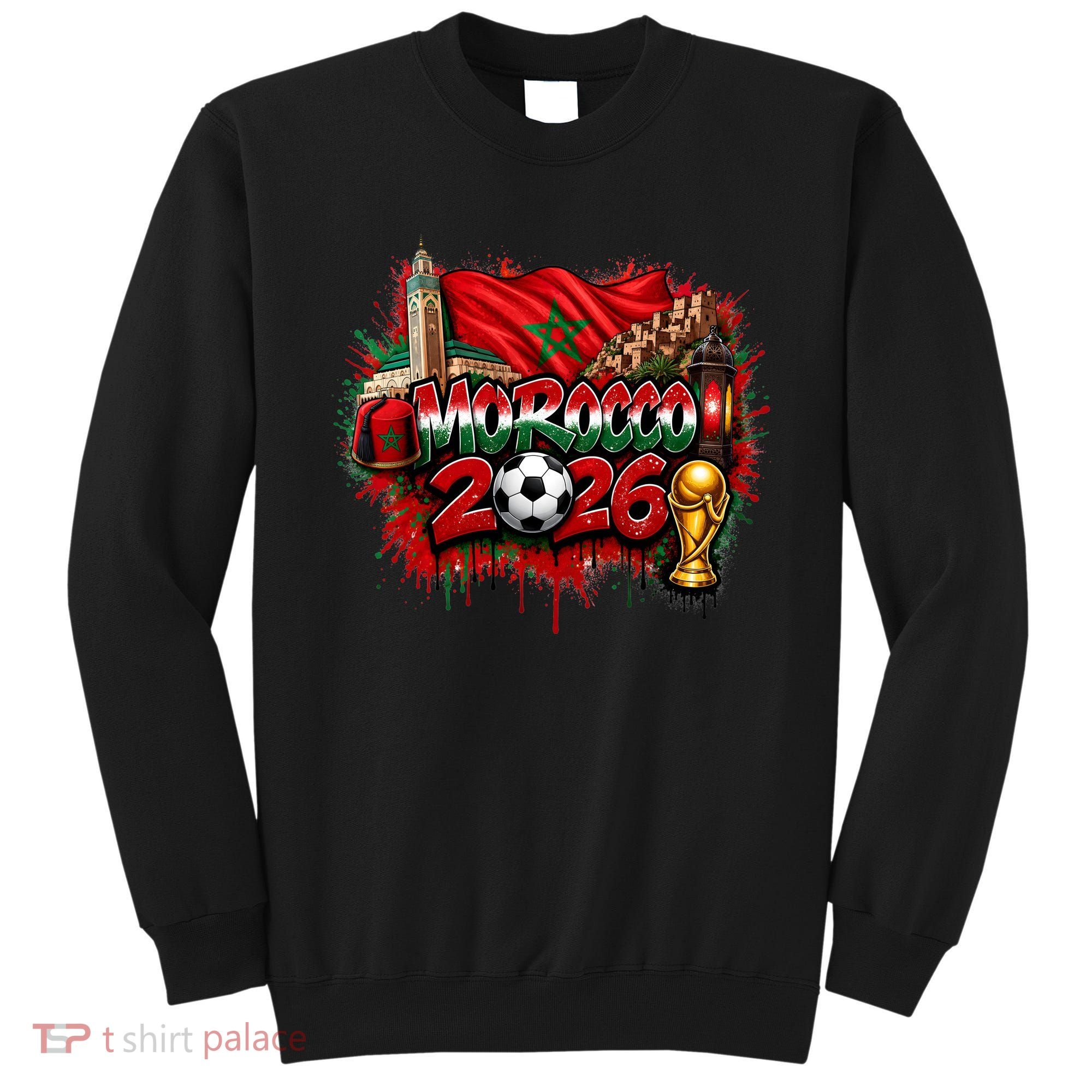 MOROCCO North America Soccer Tournament 2026 Sweatshirt
