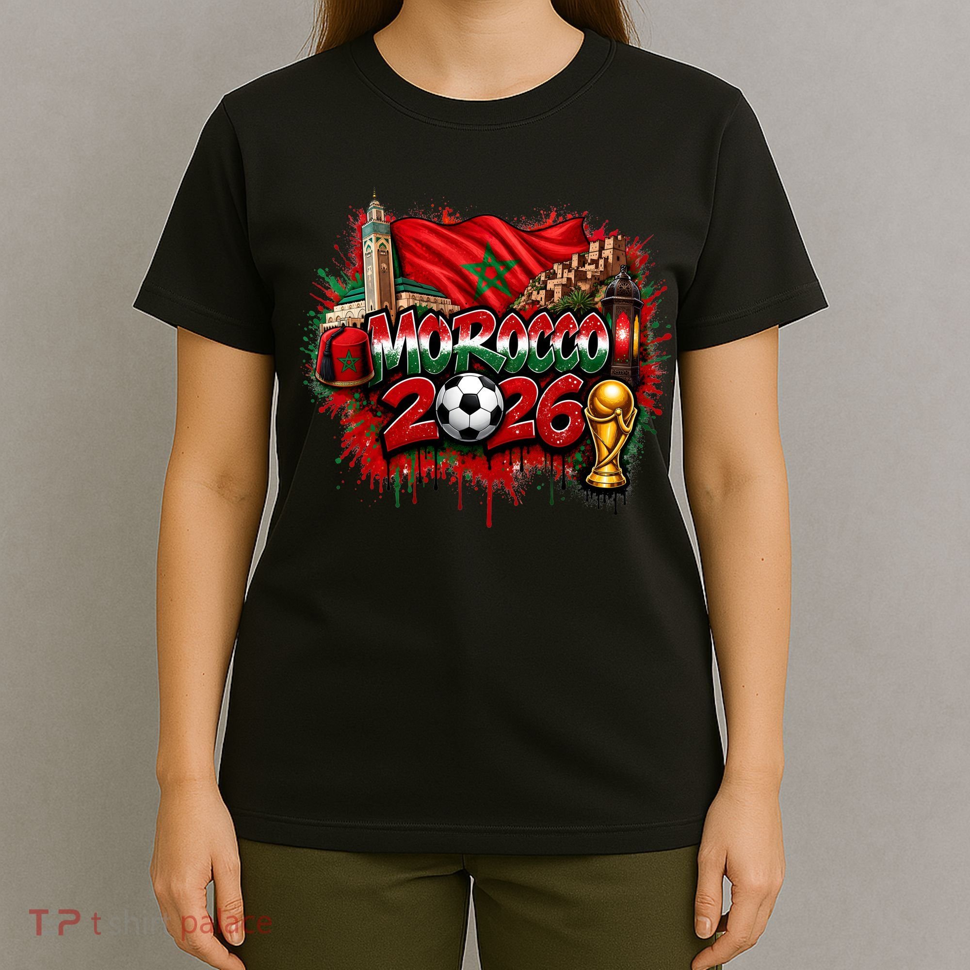 MOROCCO North America Soccer Tournament 2026 T-Shirt