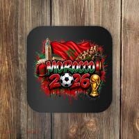 MOROCCO North America Soccer Tournament 2026 Coaster thumb 0