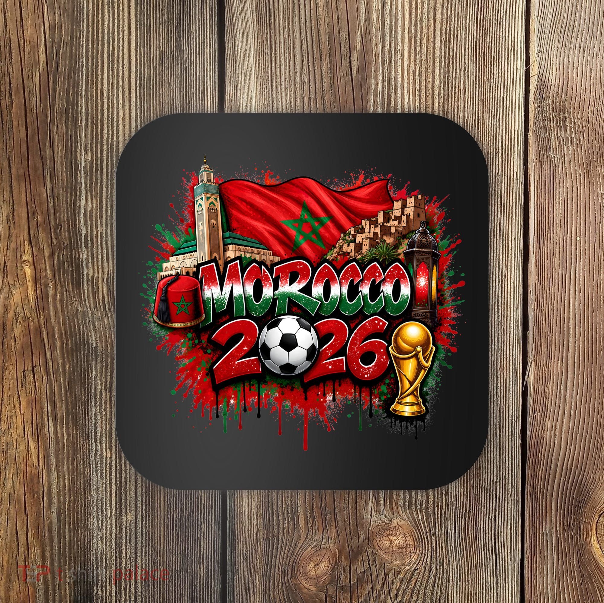 MOROCCO North America Soccer Tournament 2026 Coaster