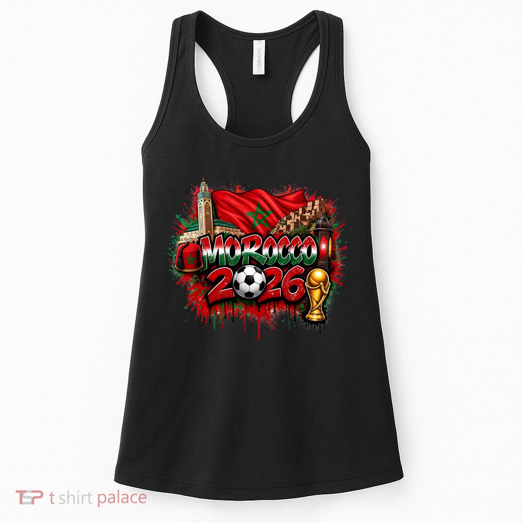 MOROCCO North America Soccer Tournament 2026 Women's Tank Top