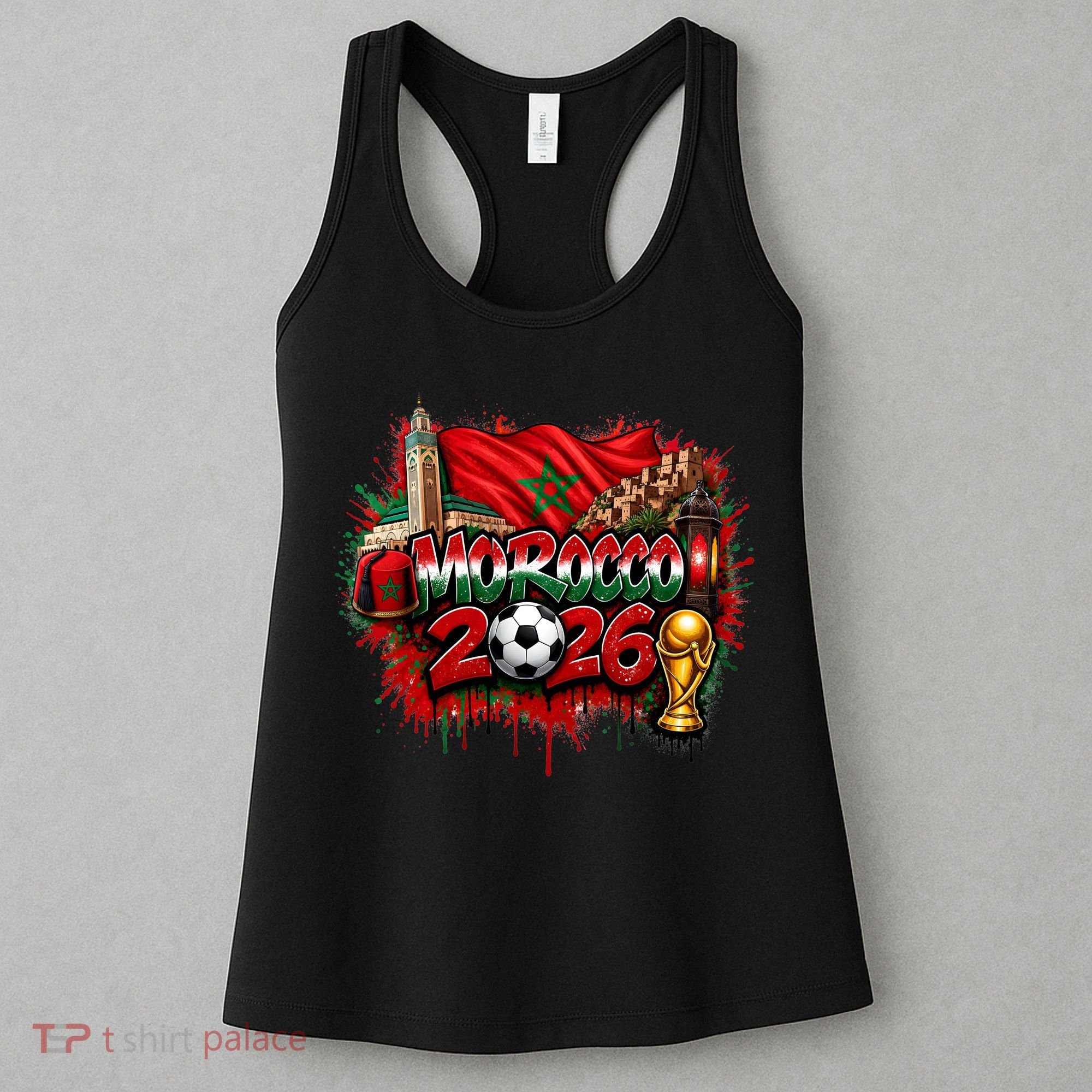 MOROCCO North America Soccer Tournament 2026 Women's Tank Top