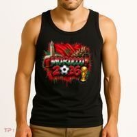 MOROCCO North America Soccer Tournament 2026 Tank Top thumb 3
