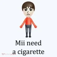 Mii Need A Cigarette Funny Bucket Hat thumb 4
