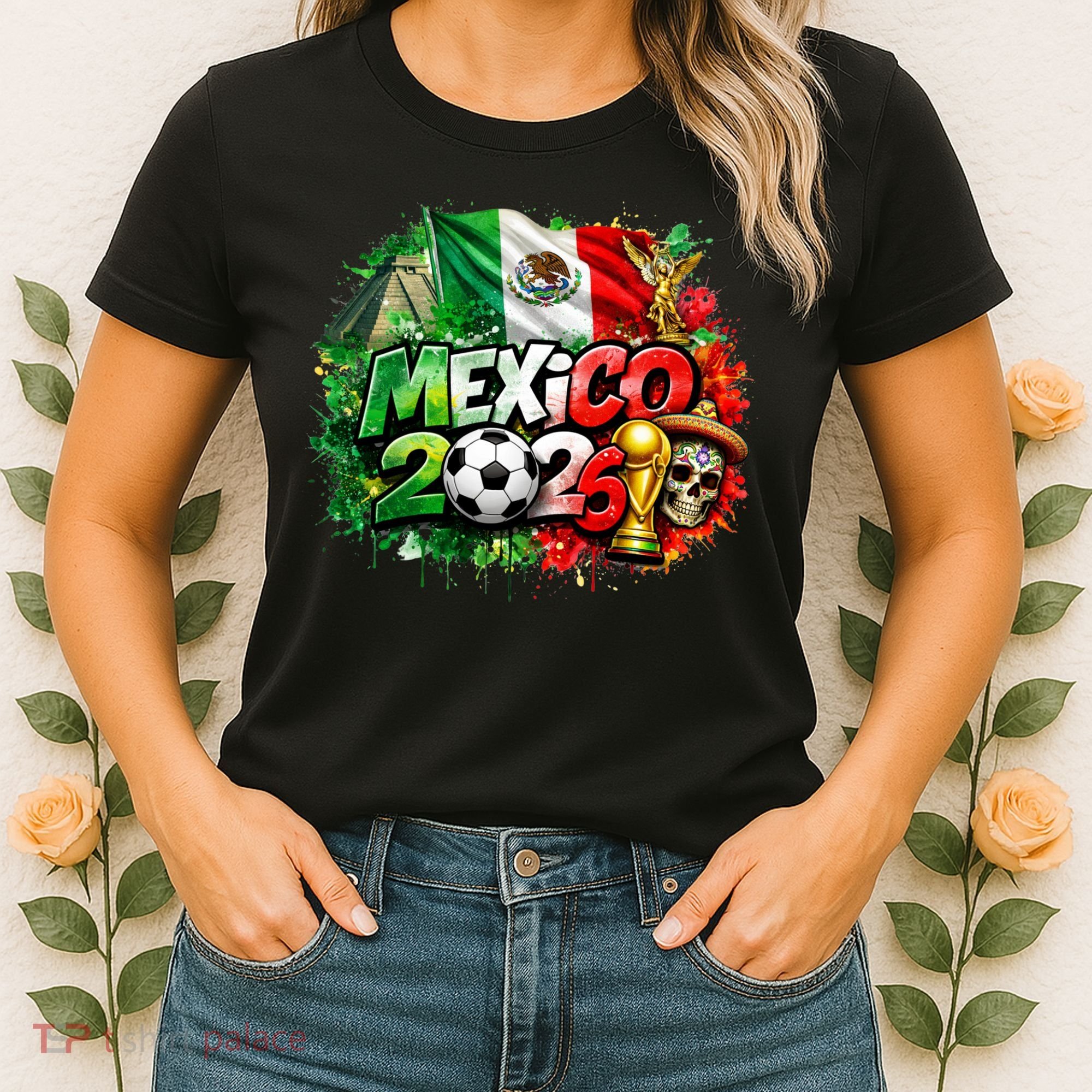 MEXICO North America Soccer Tournament 2026 Women's T-Shirt