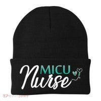 Micu Nurse Appreciation Medical Intensive Care Units Nurses Gift Beanie thumb 0