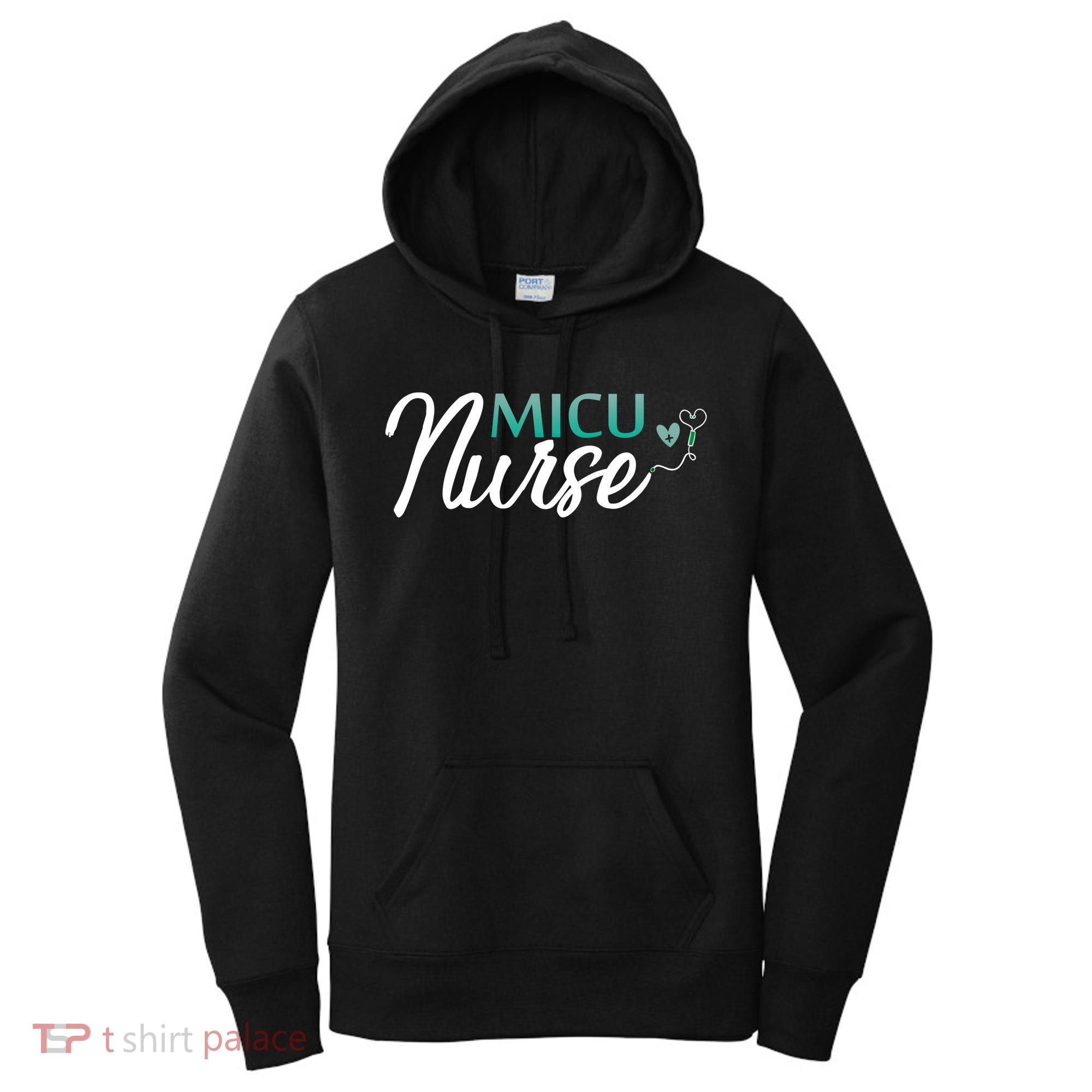 Micu Nurse Appreciation Medical Intensive Care Units Nurses Gift Women's Hoodie