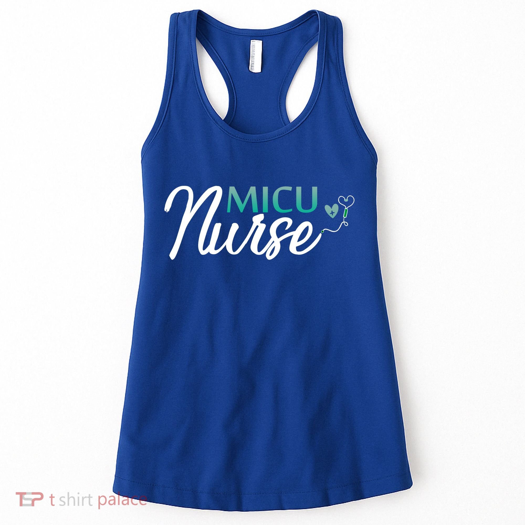 Micu Nurse Appreciation Medical Intensive Care Units Nurses Gift Women's Tank Top