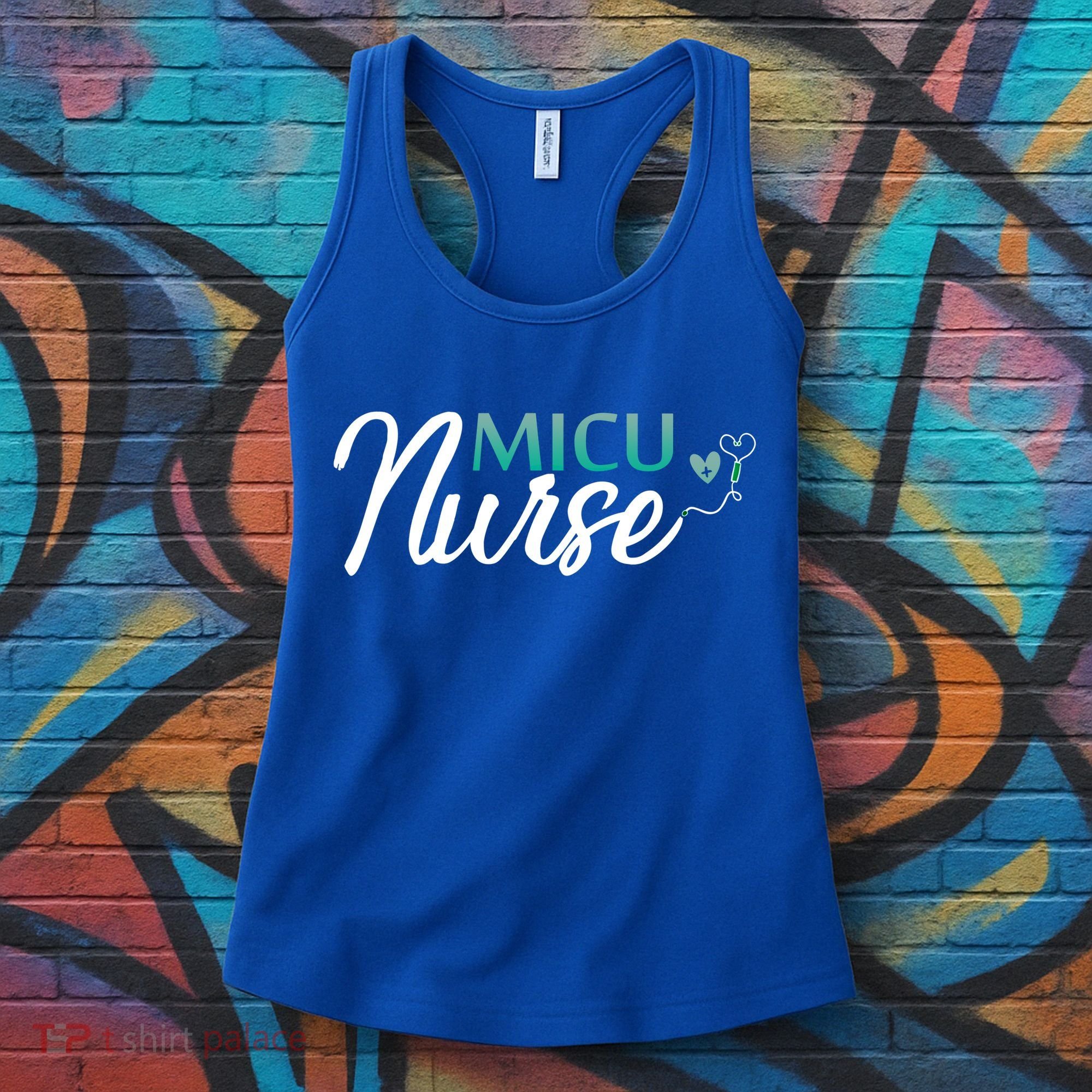 Micu Nurse Appreciation Medical Intensive Care Units Nurses Gift Women's Tank Top