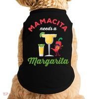 Mamacita Needs a Margarita Doggie Tank thumb 0