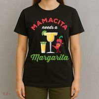Mamacita Needs a Margarita T-Shirt thumb 4