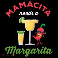 Mamacita Needs a Margarita Women's Hoodie thumb 2
