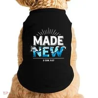Made New Baptized Baptism Doggie Tank thumb 0
