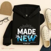 Made New Baptized Baptism Hoodie thumb 4