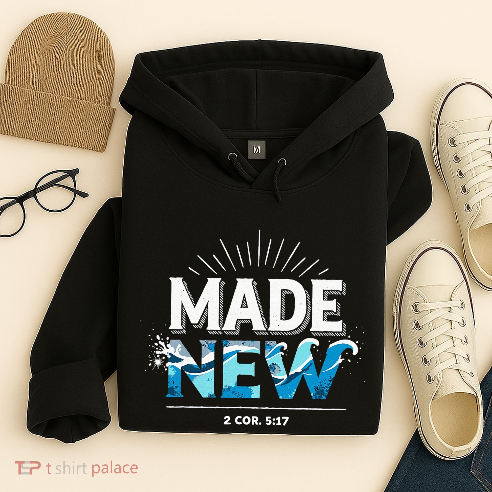 Made New Baptized Baptism Hoodie