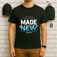 Made New Baptized Baptism T-Shirt thumb 6