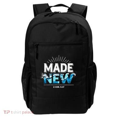 Made New Baptized Baptism Backpack