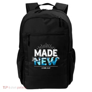 Made New Baptized Baptism Backpack