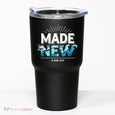 Made New Baptized Baptism Tumbler
