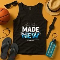 Made New Baptized Baptism Tank Top thumb 4