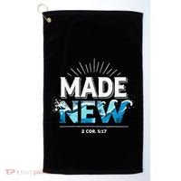 Made New Baptized Baptism Golf Towel thumb 0