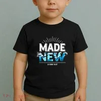 Made New Baptized Baptism Toddler T-Shirt thumb 2