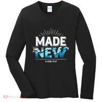 Made New Baptized Baptism Women's Long Sleeve Shirt thumb 0