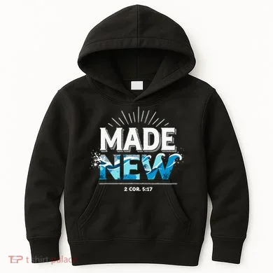 Made New Baptized Baptism Kids Hoodie