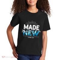 Made New Baptized Baptism Kids T-Shirt thumb 2