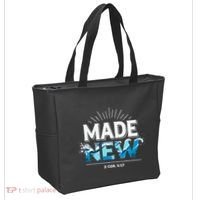 Made New Baptized Baptism Tote Bag thumb 2