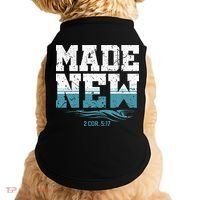 Made New Baptism Christian For  Doggie Tank thumb 0