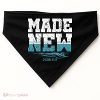 Made New Baptism Christian For  USA-Made Doggie Bandana thumb 0