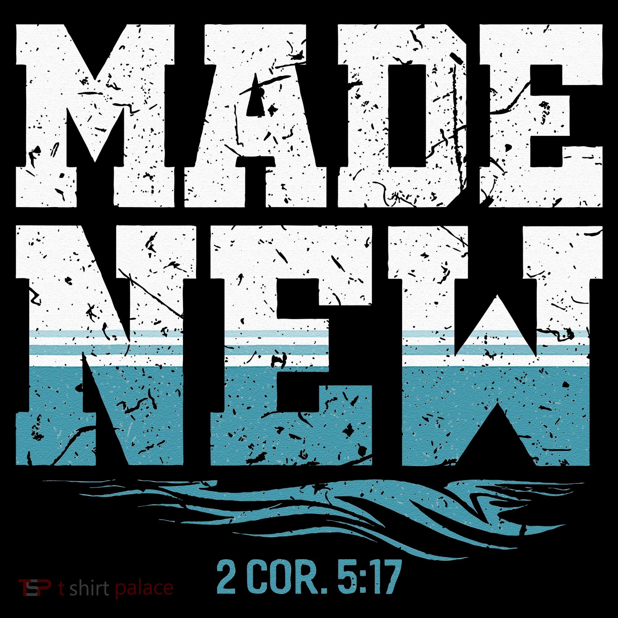Made New Baptism Christian For  Button