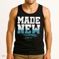 Made New Baptism Christian For  Tank Top thumb 3