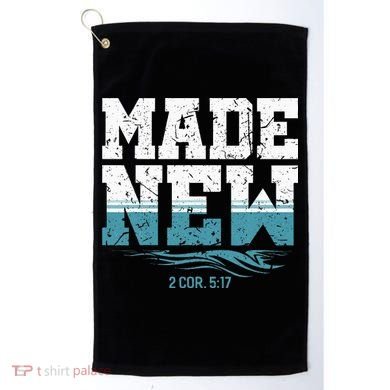 Made New Baptism Christian For  Golf Towel