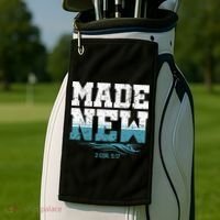 Made New Baptism Christian For  Golf Towel thumb 2