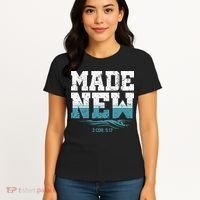 Made New Baptism Christian For  Women's T-Shirt thumb 4