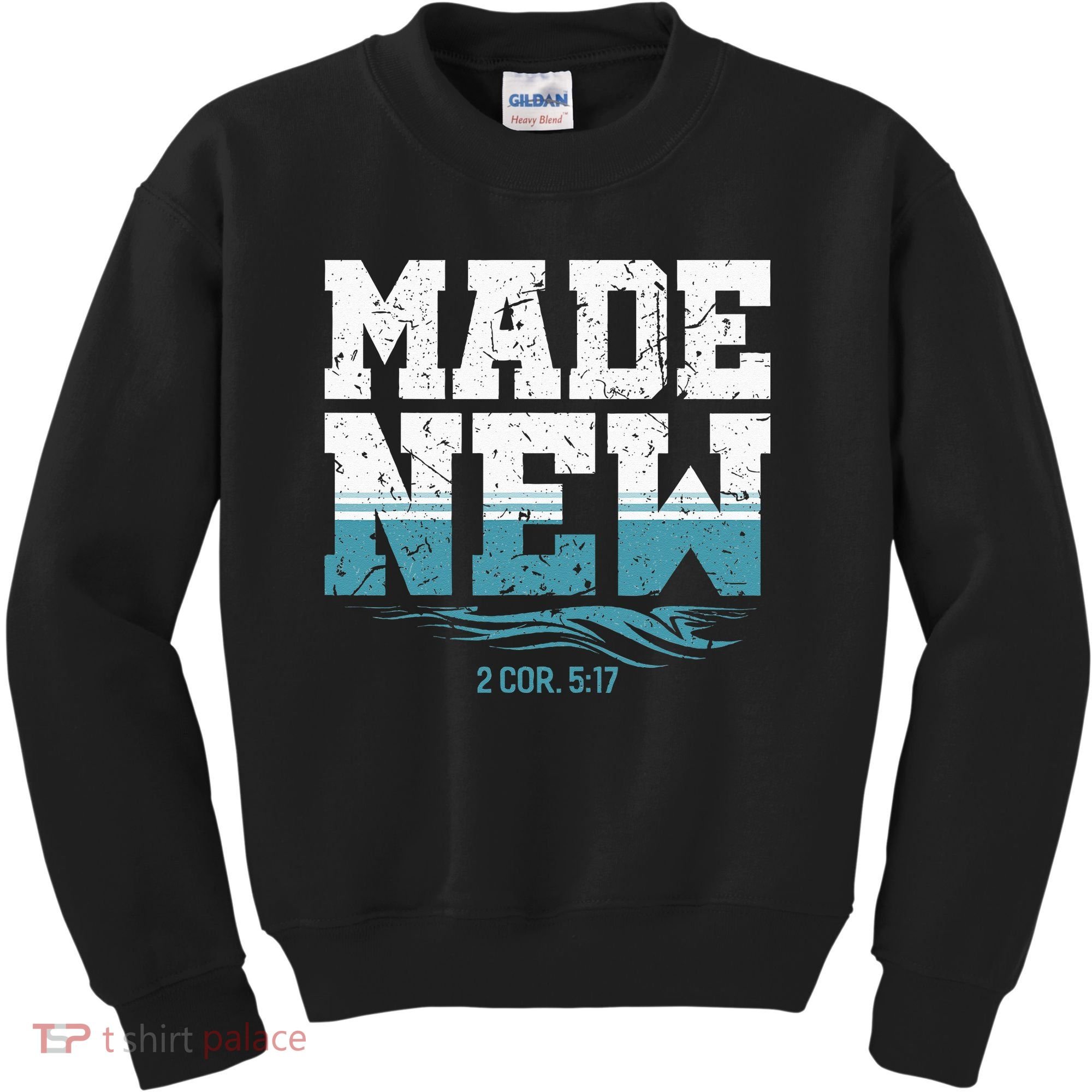 Made New Baptism Christian For  Kids Sweatshirt