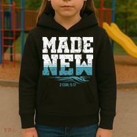 Made New Baptism Christian For  Kids Hoodie thumb 3