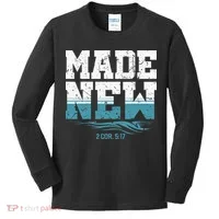 Made New Baptism Christian For  Kids Long Sleeve Shirt thumb 0